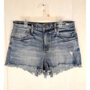 Kut From The Kloth Jane High Rise denim cutoff shirts Size 4 Boho Western Casual